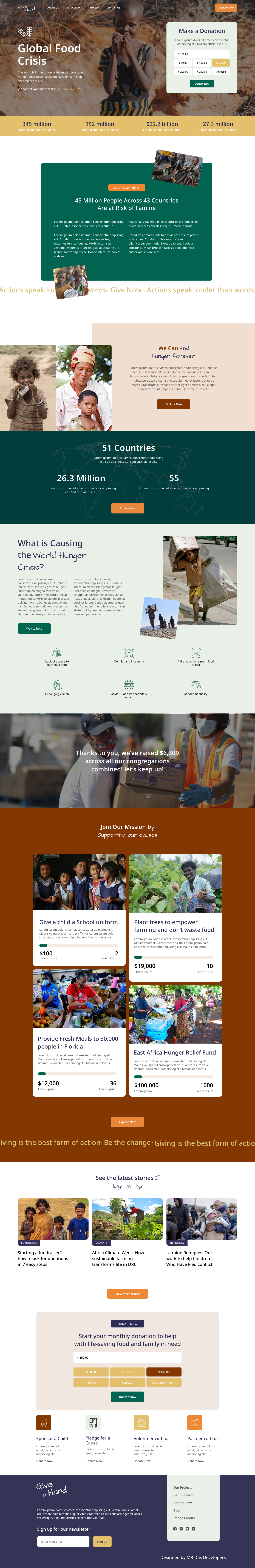 NutriSave Humanitarian Relief Platform Development
